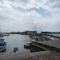 at the harbour