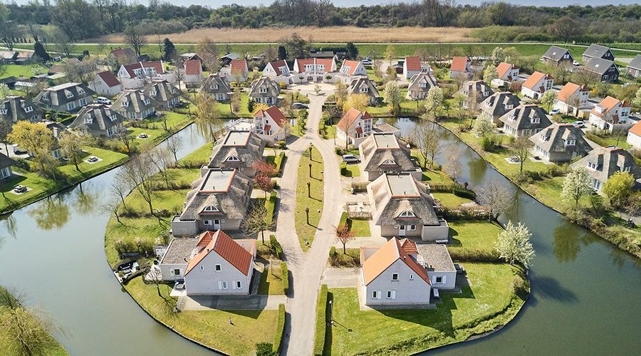 Resort aan de zee