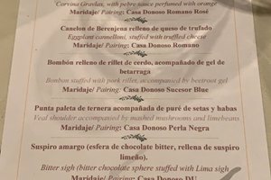 Menú