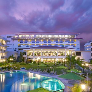 The Auhana Boracay in Panay Island, image may contain: Resort, Hotel, Building, Architecture