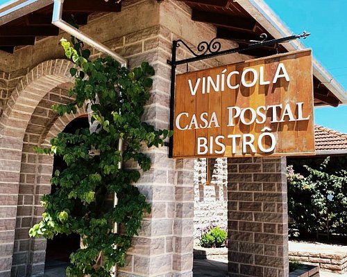 Bento Goncalves, Brazil - July 11, 2019. Company Sign On A Wood Wall With  The Casa Vanni Name, A Countryside Restaurant Near Bento Goncalves. A  Friendly Country Town Famous For Its Wine