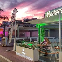 Atardecer en Píkaro Gastrobar
