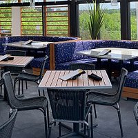 Come and check out our newly renovated, fully enclosed patio!