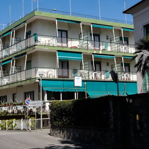 Esterno dell'Hotel Tirreno.