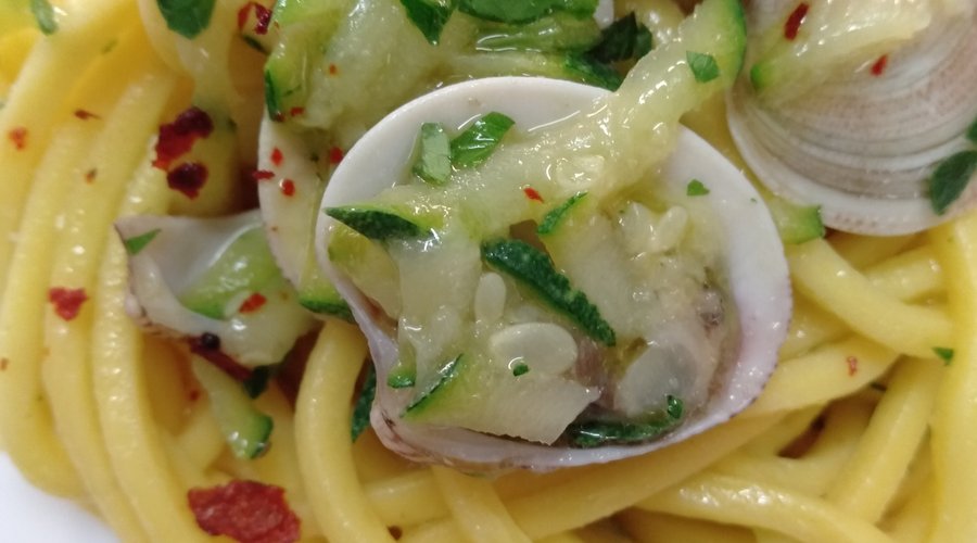 Chitarrina , vongole e cervellone!