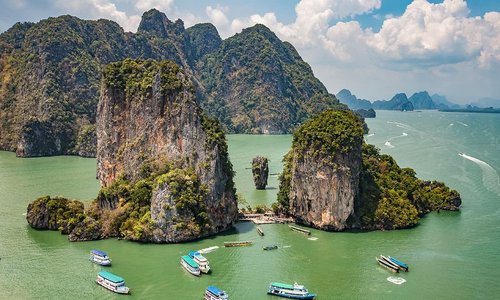 James Bond Island, Phuket ,Thailand.