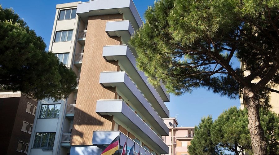 Esterno dell'hotel
