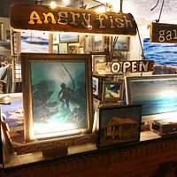 Angry Fish Gallery / Bay Ave Point Pleasant Beach - actually stays open late on Fri+Sat nights!