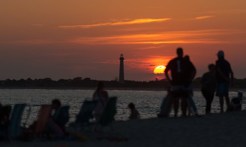 Catching the last rays of the day at Sunset Pavilion