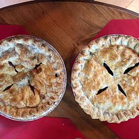 The BEST pies. FLAKY crust. Perfectly done.