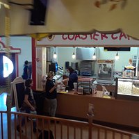 Concession stand at Carousel in the Spirit of Columbia Gardens Pavillion in Stodden Park.