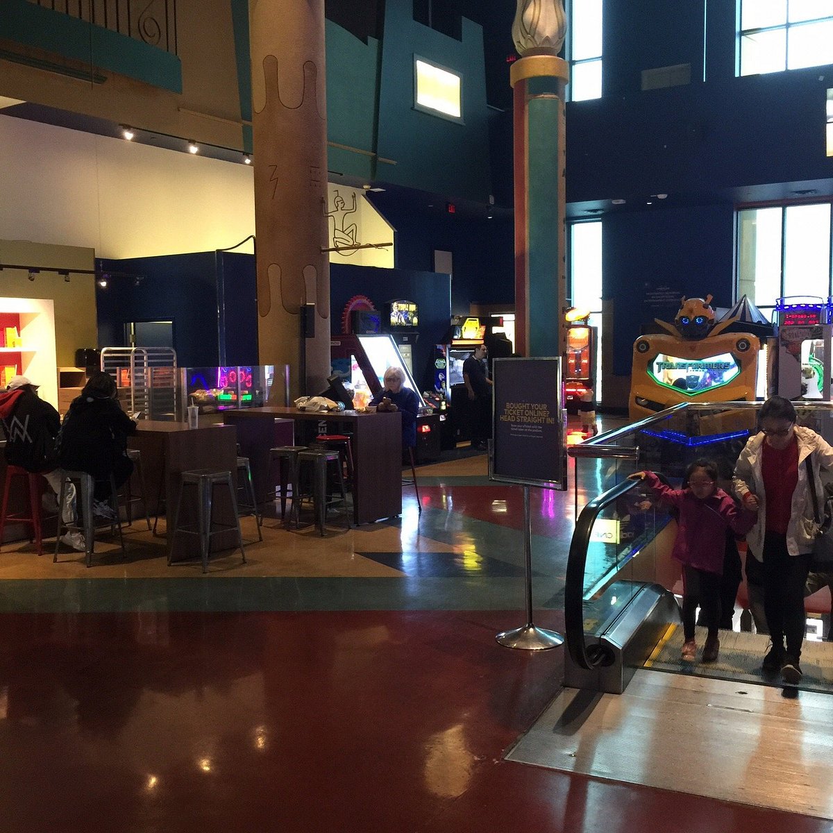 Cineplex Movie Theatre At Chinook Centre Mall Stock Photo