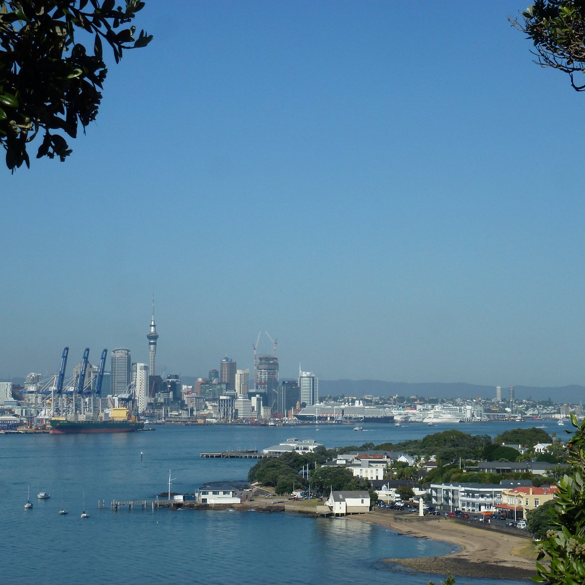 Auckland the City of Sails is in