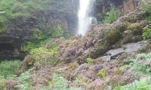 Penpych water fall