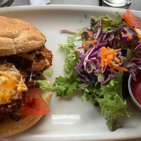 The Library Pub, Wolfville: The herb-crusted chicken burger