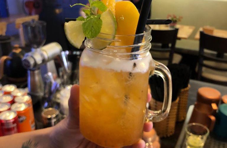 Iced Peach Tea