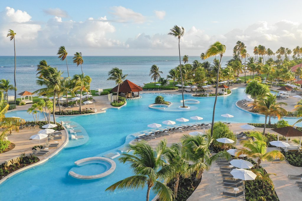 HYATT REGENCY GRAND RESERVE PUERTO RICO Rio Grande Resort Reviews   Our Gorgeous Main Pool 