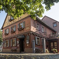 Altstadt Bad Nauheim. Die Krone - das älteste Gasthaus in Bad Nauheim