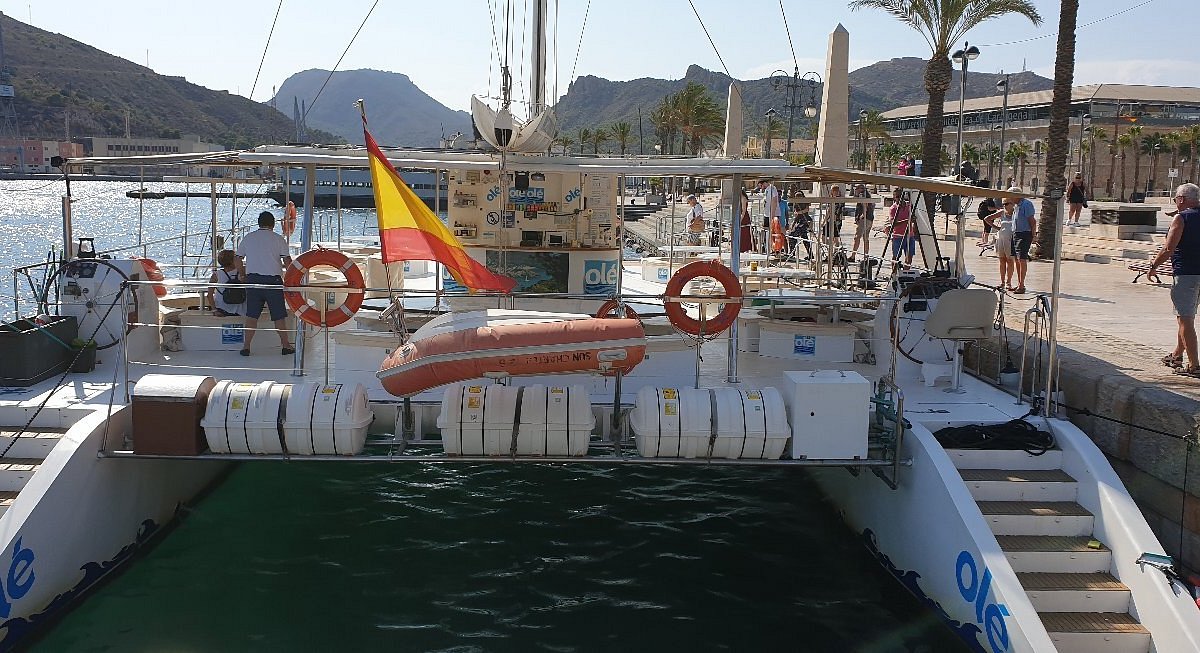 catamaran trips cartagena spain