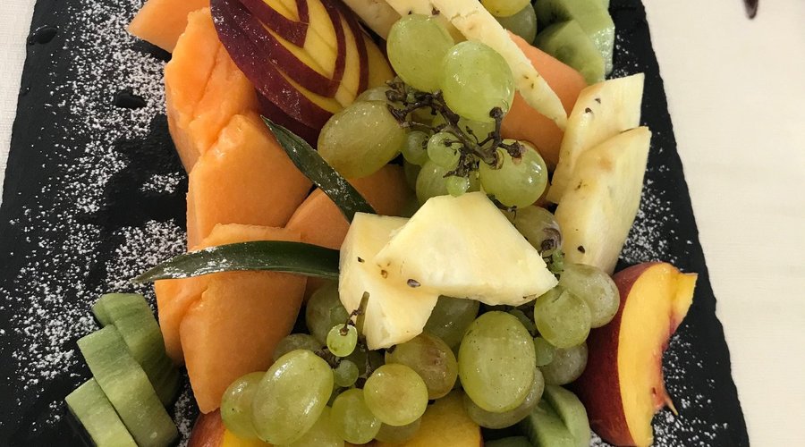 Une seule photo, nous nous sommes précipités sur nos assiettes .. 