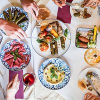Hummus, Yalanji, Kibbeh , Muskan, Coktails and main Mahashi