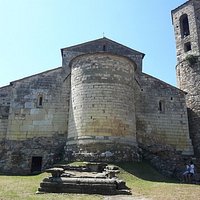 Parte absidale della pieve di Socana.