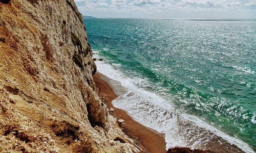 FreshWater Bay White Cliff Face