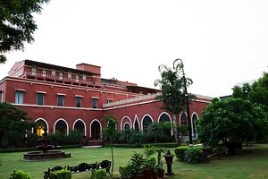 Hotel Maharaja Ganga Mahal in Bikaner, image may contain: Villa, Housing, Hacienda, Resort