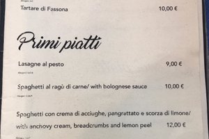 Menù