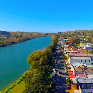 Wairoa itself is Māori for "long water", referring to the length of the tranquil river that runs throughout the town. Locally known as 'Te Wairoa' the vision is to be fully bilingual by 2040.  Picture credits to Austin Stark. 