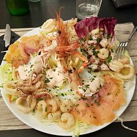 antipasto di pesce misto