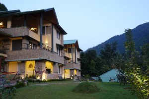 Araiya Palampur in Palampur, image may contain: Hotel, Resort, Building, Villa