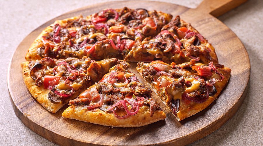 Chicken Salsa Pizza