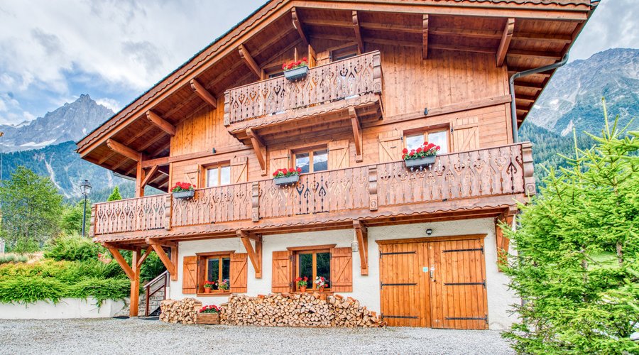Chalet Annabelle in the summer