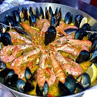 Paella di pesce