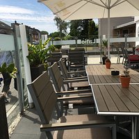 Daytime outdoor seating