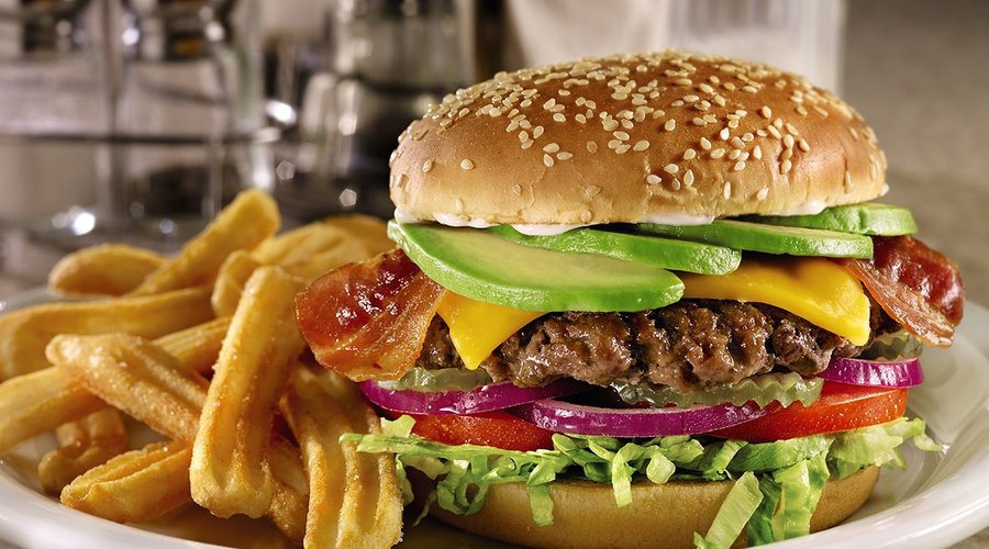 Bacon Avocado Cheeseburger
