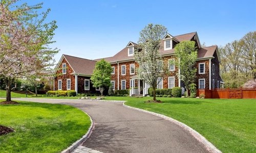 Front View and Driveway