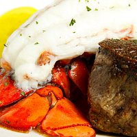 Cold water Lobster tail with Pettie Filet