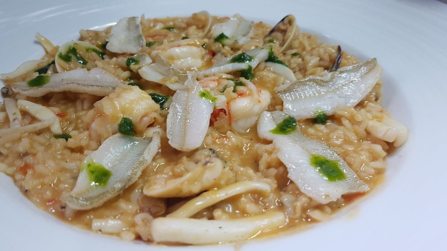 Risotto alla pescatora