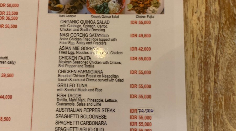 Warung Satay Club, 짐바란 - 레스토랑 리뷰 - 트립어드바이저