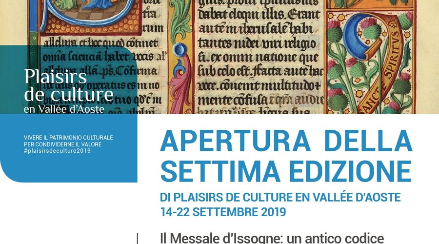 dal 14/09 al 22/09 INGRESSO GRATUITO #plaisirsdeculture2019