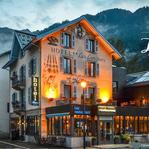 Autumn nights setting in here in Chamonix.