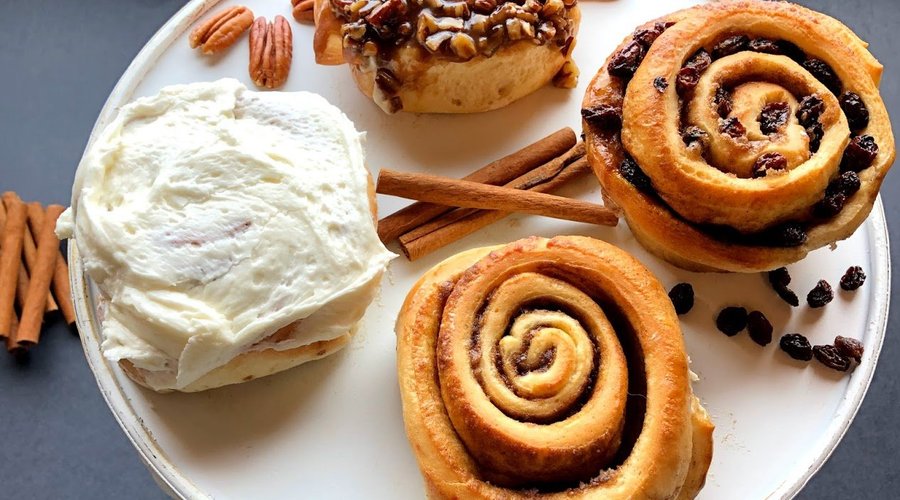 Old-Fashioned with our butter cream cheese frosting, Pecan, Raisin and Old-Fashioned without frosting