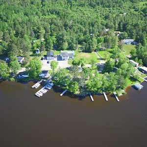 Air photo of Deluxe Camp