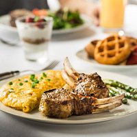 Now serving made-to-order omelets and Belgian waffles at Weekend Brunch.