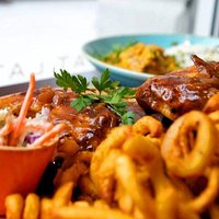Curly Fries are amazing here!!