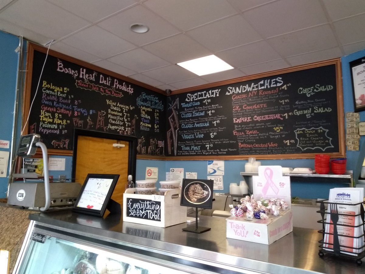 EMPIRE DELI AND BAGELS, Wilmington - Menu, Prices & Restaurant Reviews ...