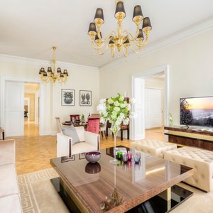 Our beautiful living and dining area.