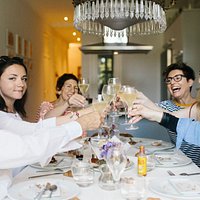 come and join a lovely dinner with Eva and Olga